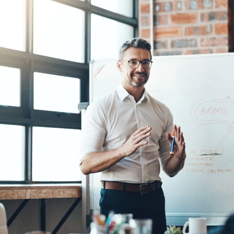 Eine klare Projektstruktur und eine verständliche Präsentation helfen dabei, ruhig zu bleiben und Inhalte souverän zu erklären.